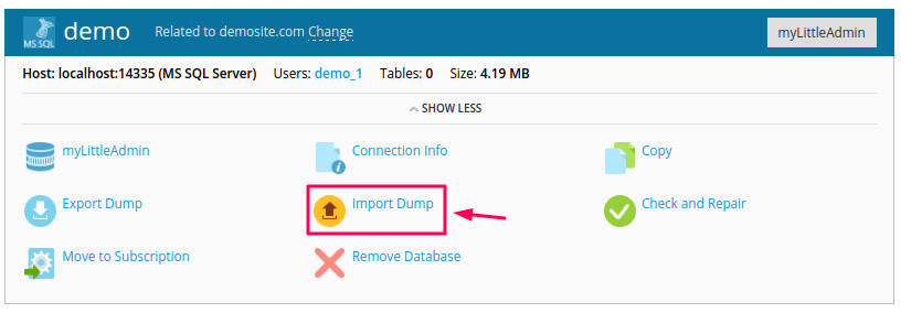 Create Database