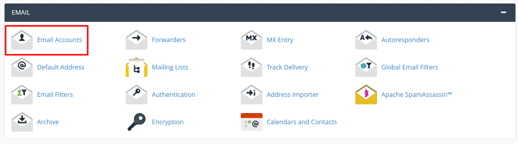 Create Email Address in cPanel
