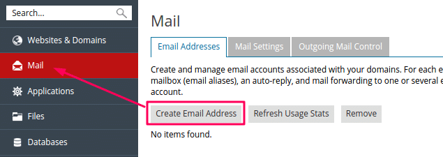 Create Email Addres