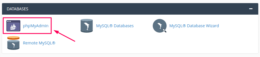 phpMyAdmin