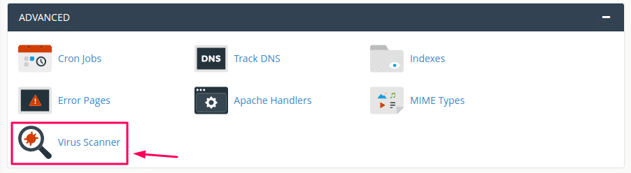cpanel virus scanner