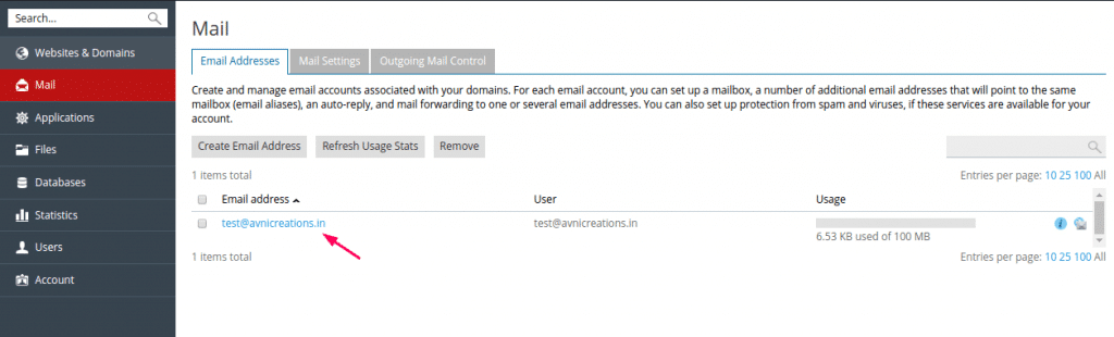 change email password