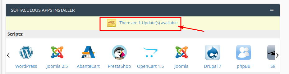 Softaculus Apps Installer